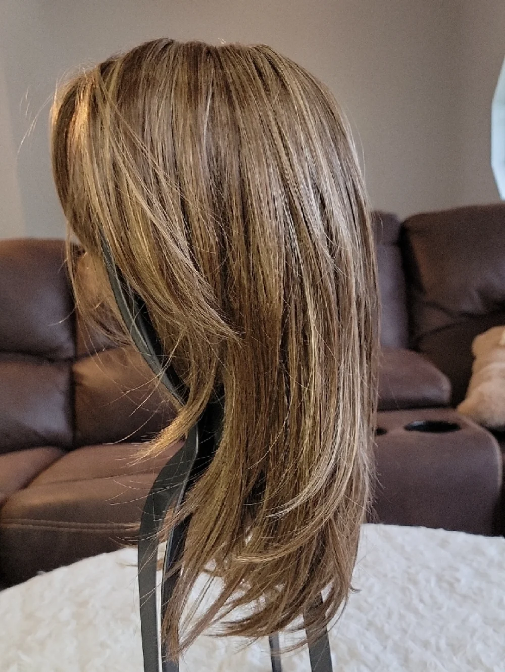 NWOT Scene Stealer Partial Monofilament Wig by Styles By Soma - Picture 5 of 14